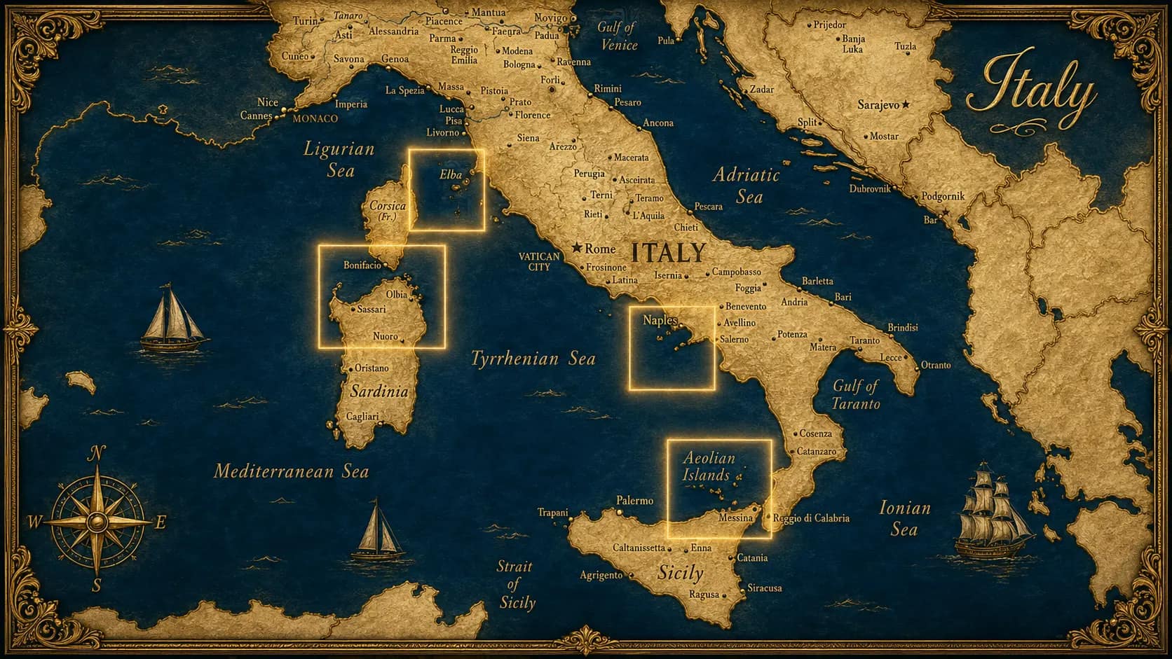 Italy Map
