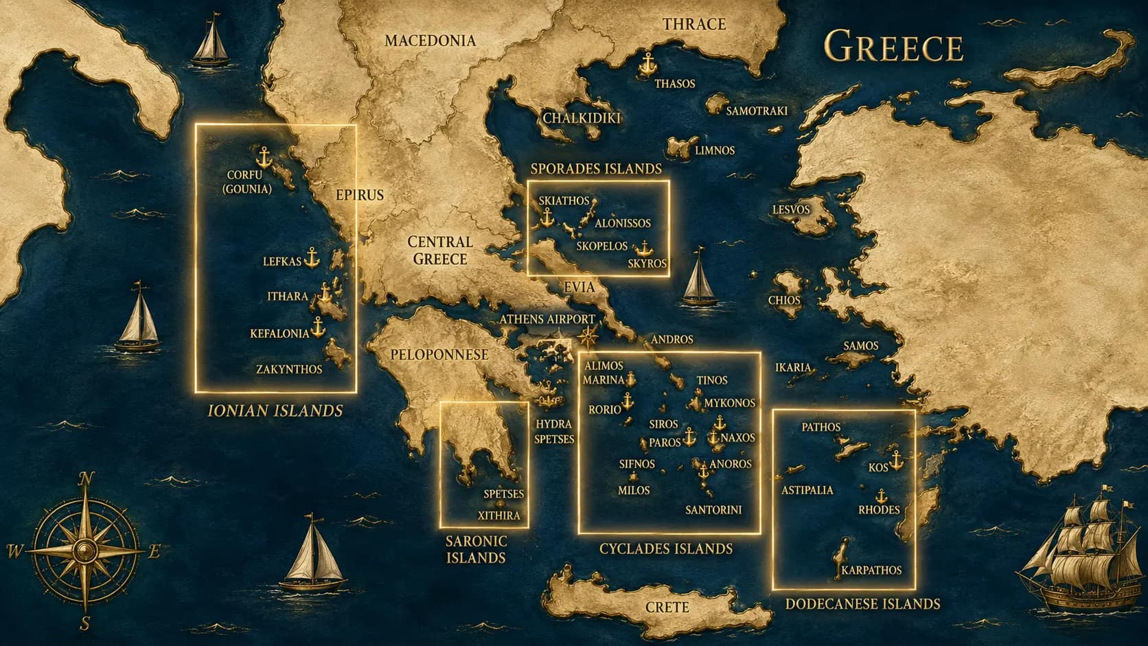 Greece Map