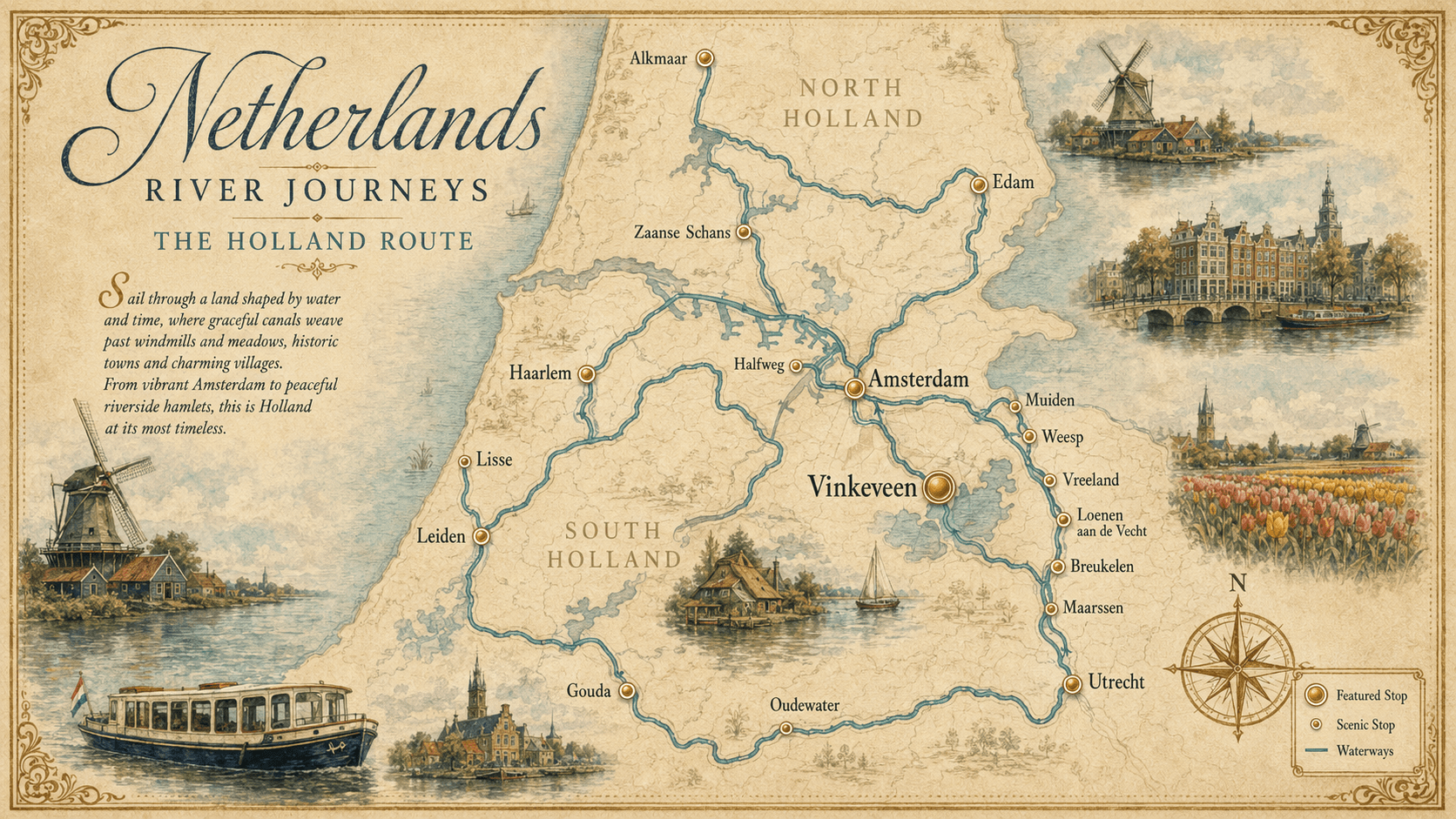 Netherlands Map